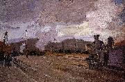 Claude Monet The Gare d'Argenteuil oil on canvas